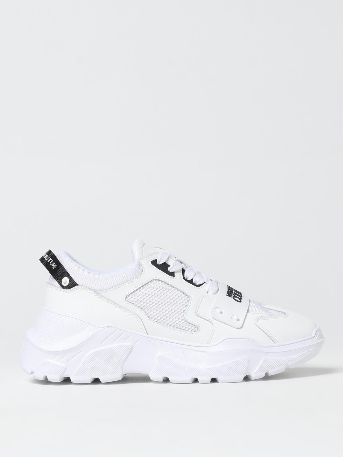 Shop Versace Jeans Couture Sneakers  Men Color White In Weiss
