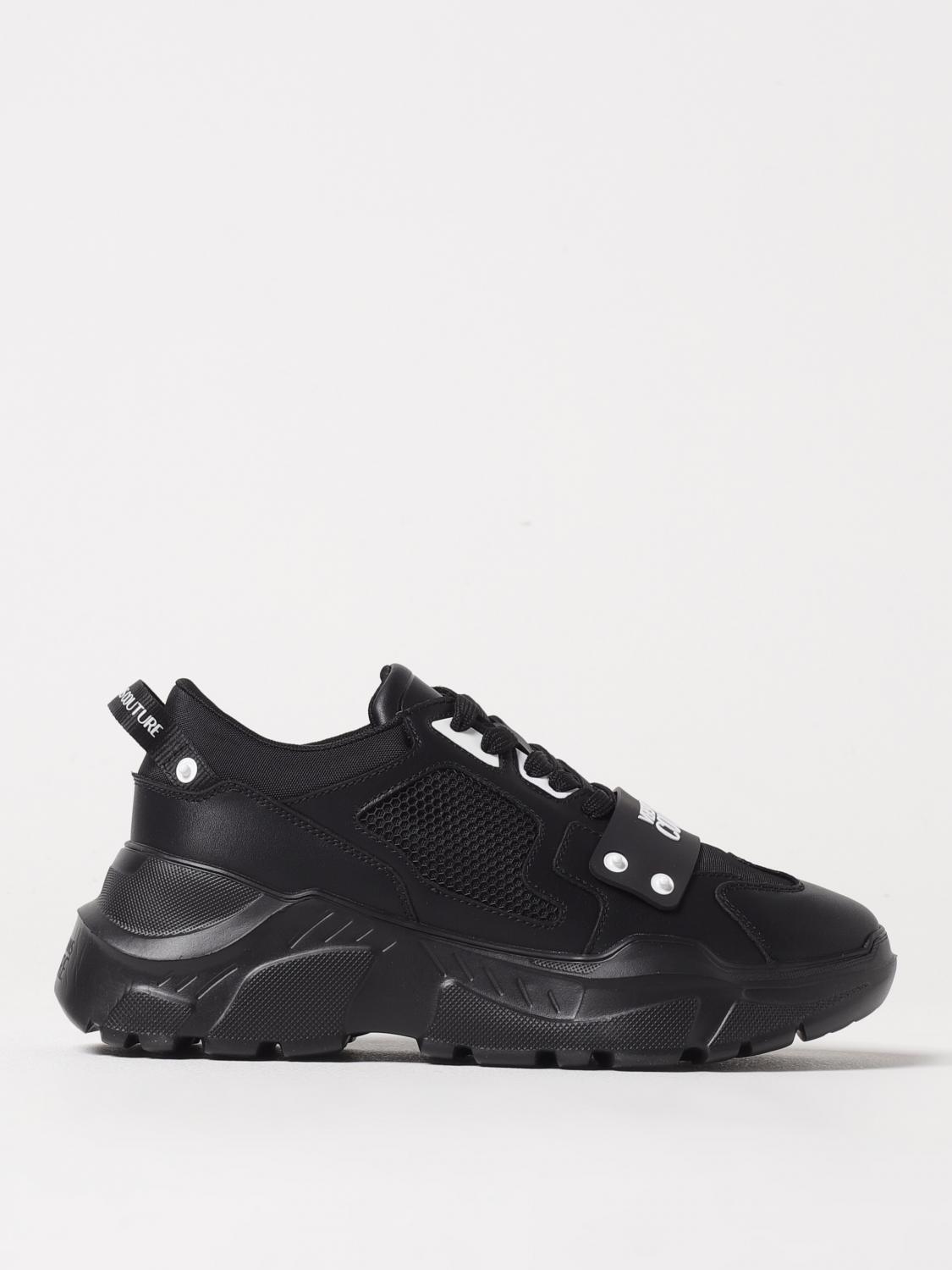 Shop Versace Jeans Couture Sneakers Men Color Black