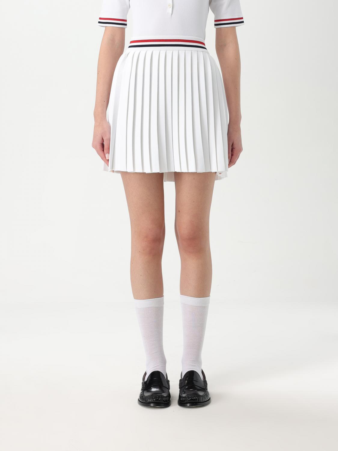 Thom Browne 'rwb' Skirt In White