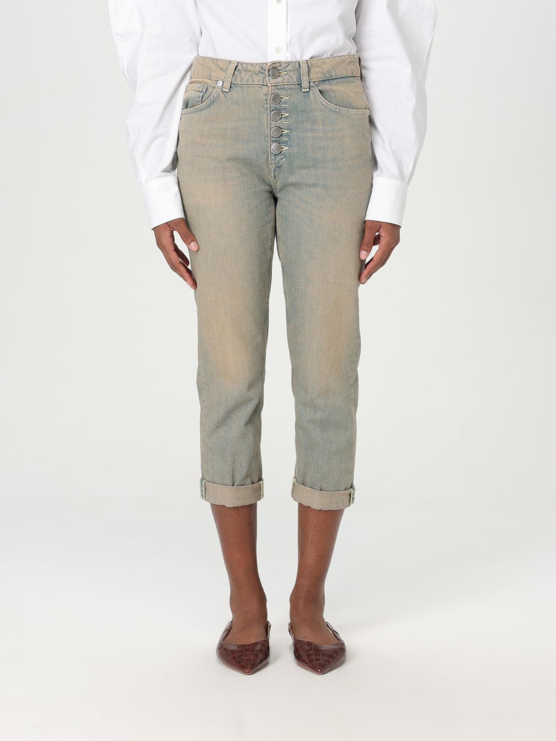 Dondup Jeans Woman Color Rust In Rust