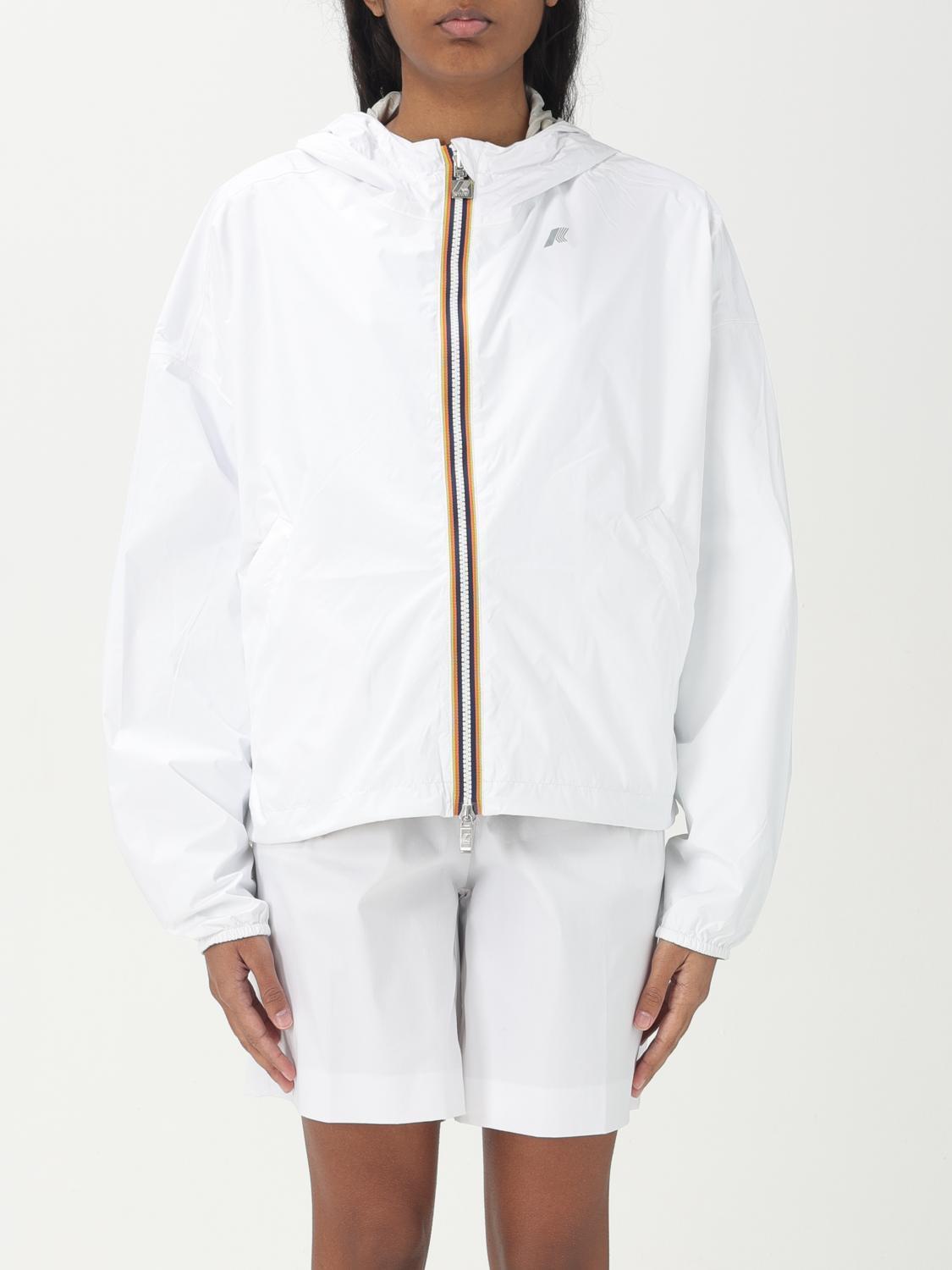 K-way Lily Eco Stretch Thermo Double Jacket In Weiss