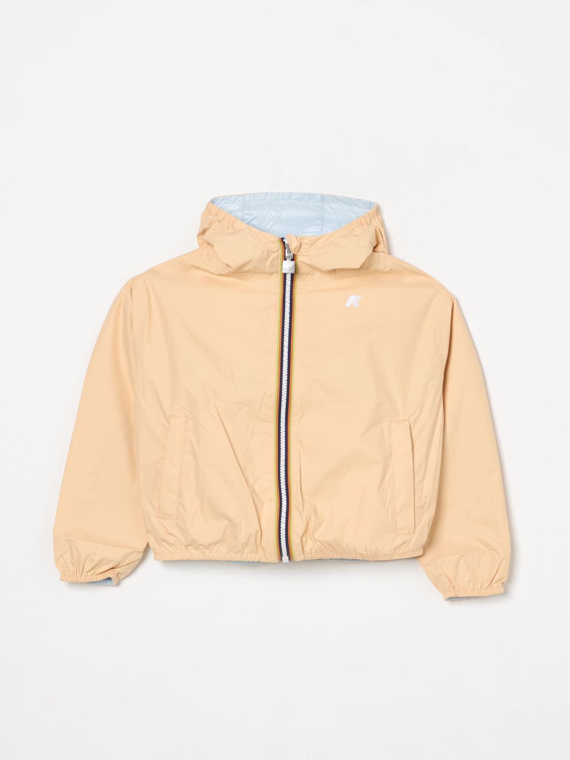 Shop K-way Jacket Kids Color Peach