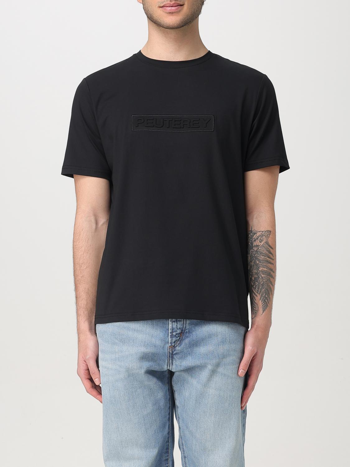 Peuterey T-shirt Men Color Black In Black