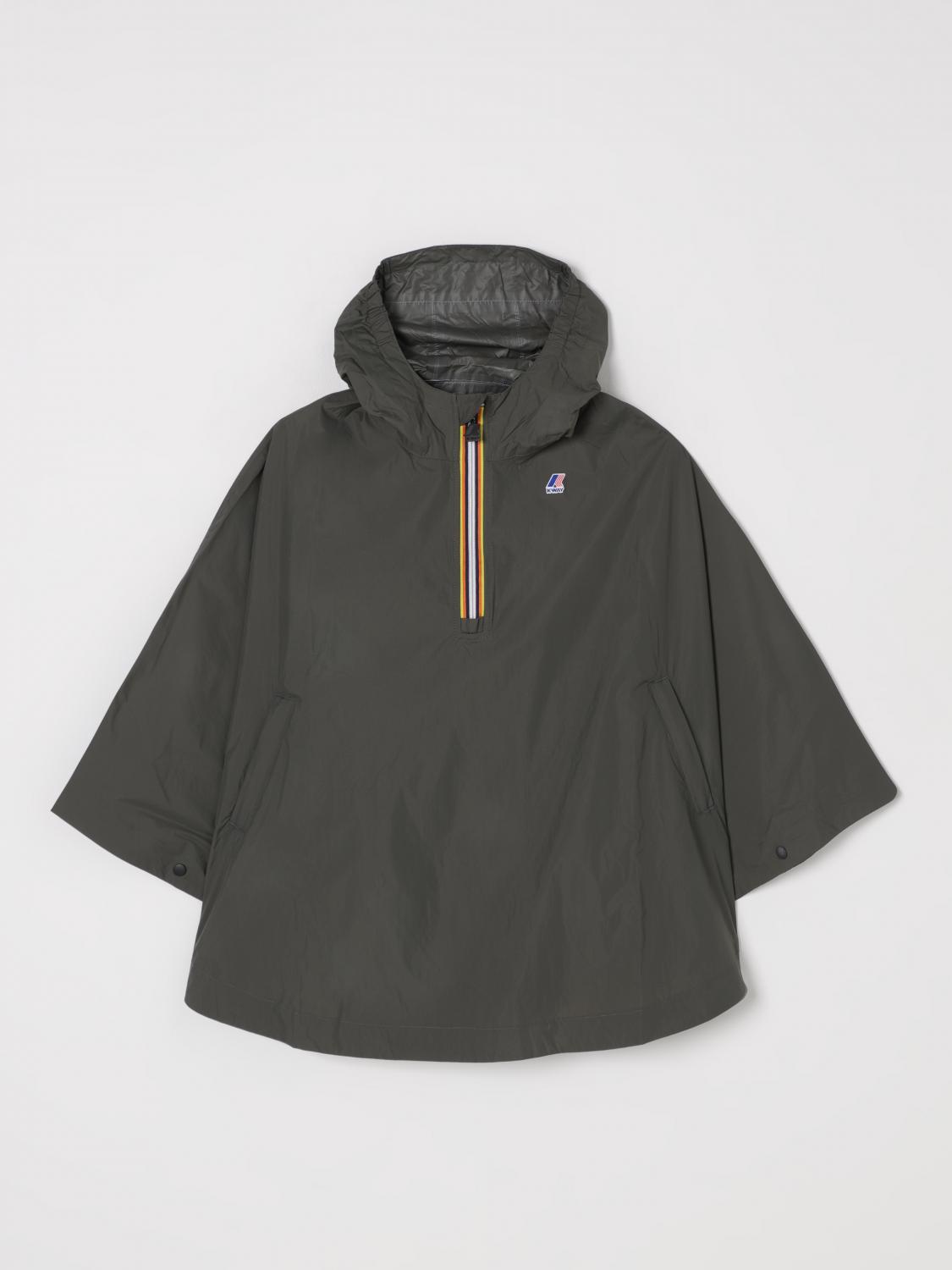 K-way Jacket Kids Color Green In Green