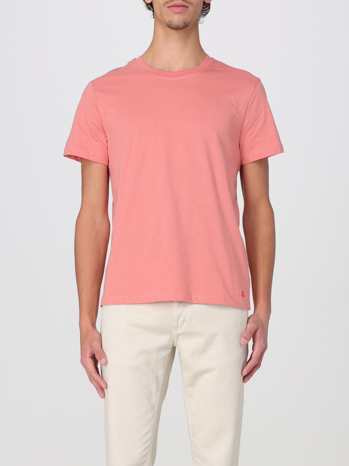 Peuterey T-shirt Men Color Pink In Pink