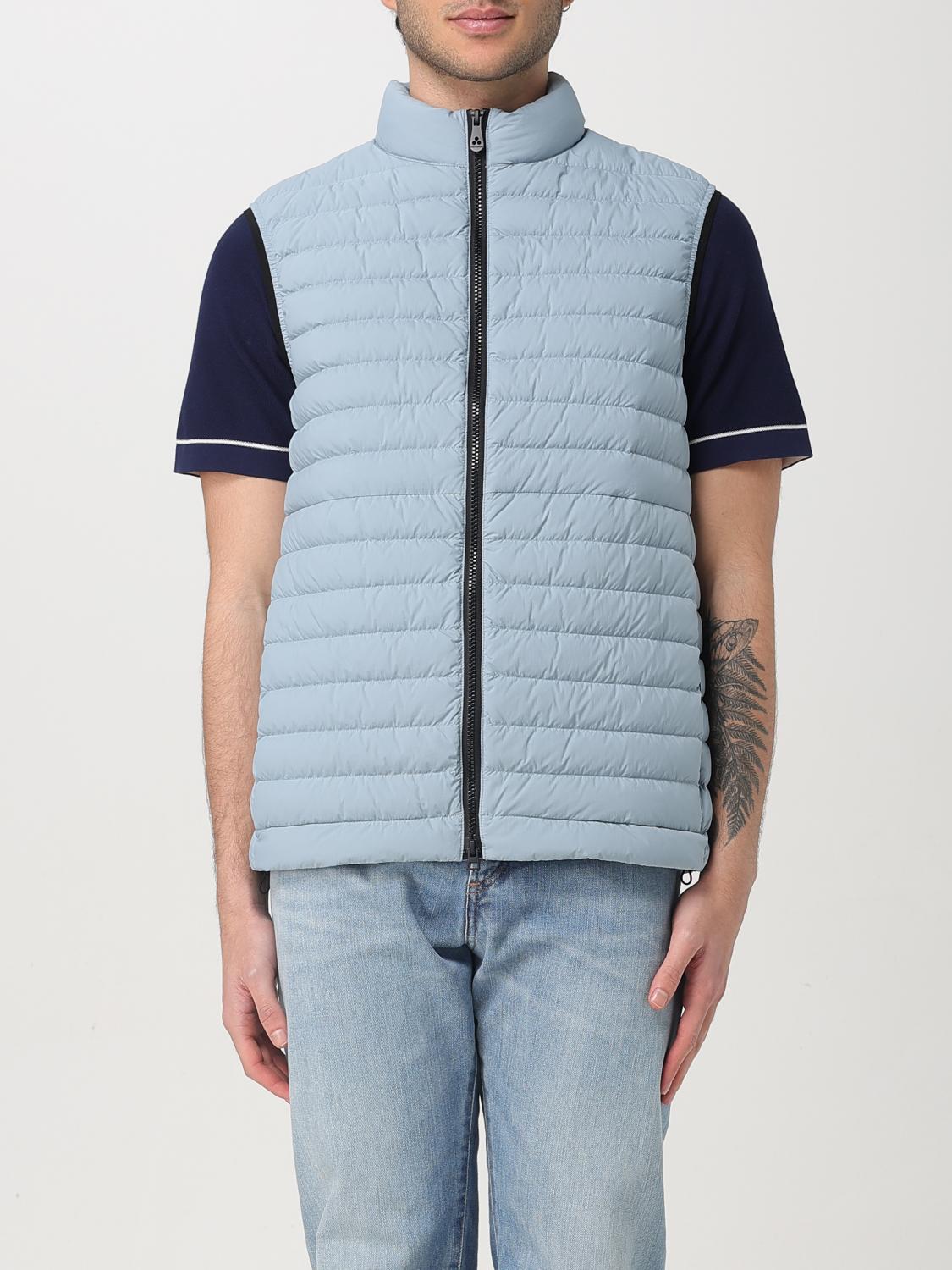 Peuterey Suit Vest  Men Color Sky Blue In Sky Blue