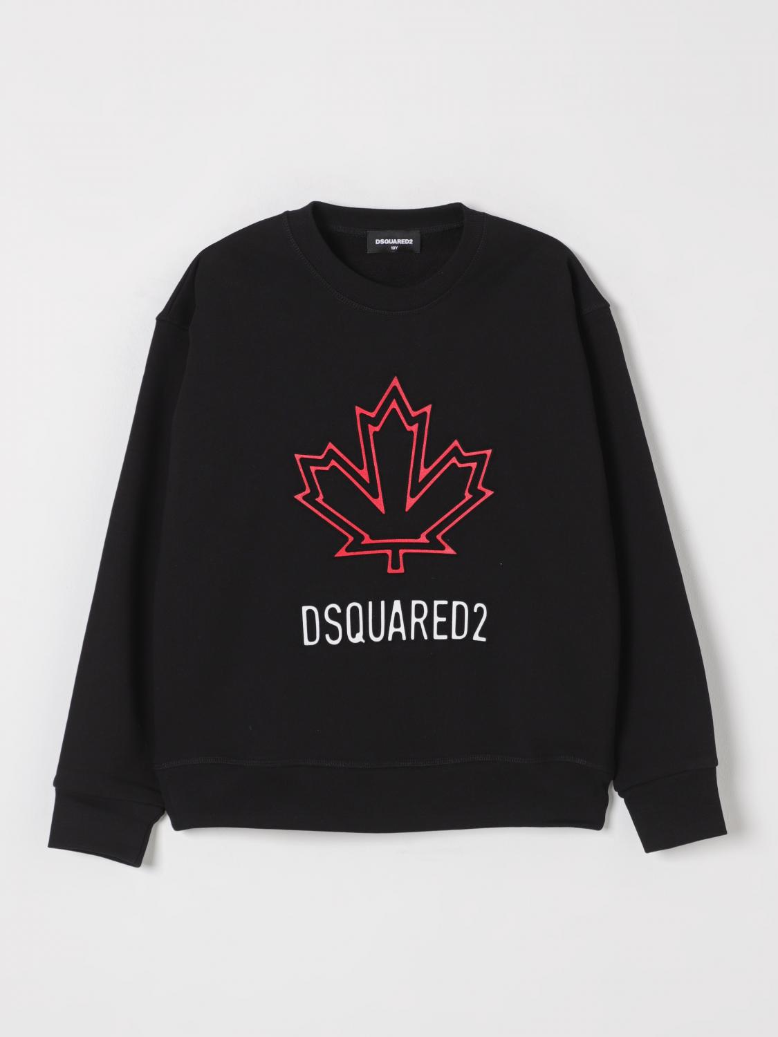Dsquared2 Sweater Kids Color Black In Black