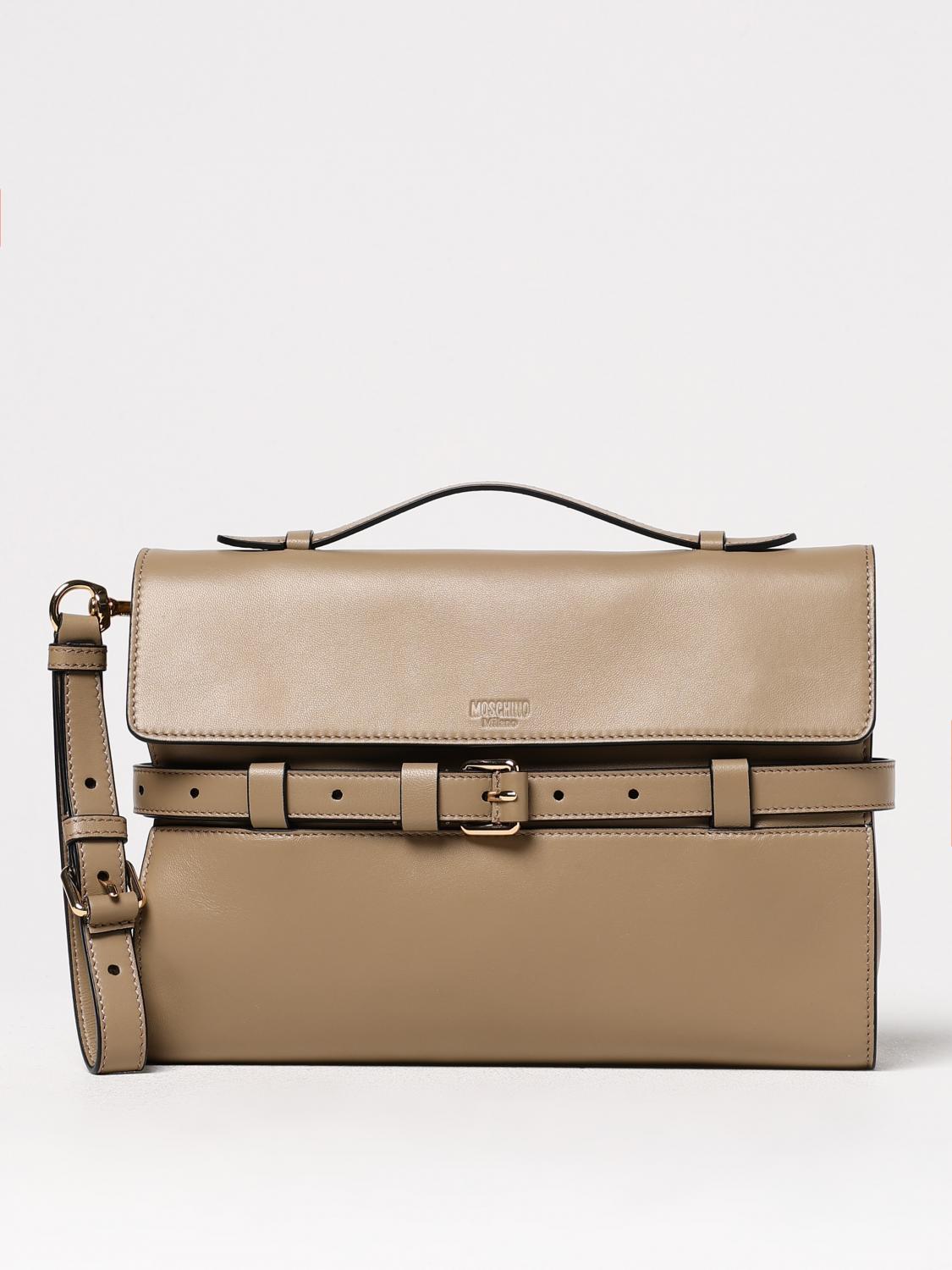 Moschino Handbag  Couture Woman Color Beige In Beige