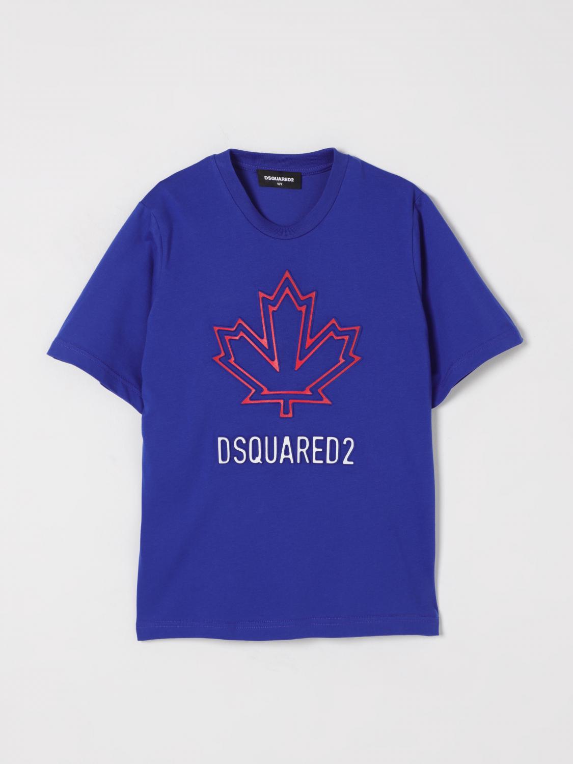 Dsquared2 T-shirt Kids Color Blue In Blue