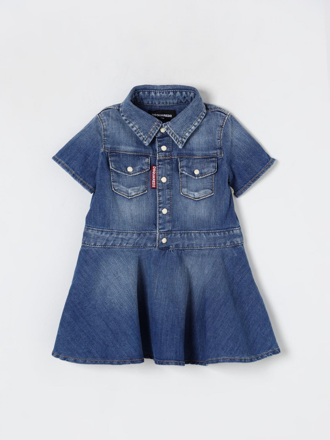Dsquared2 Suit Kids Color Denim In Denim