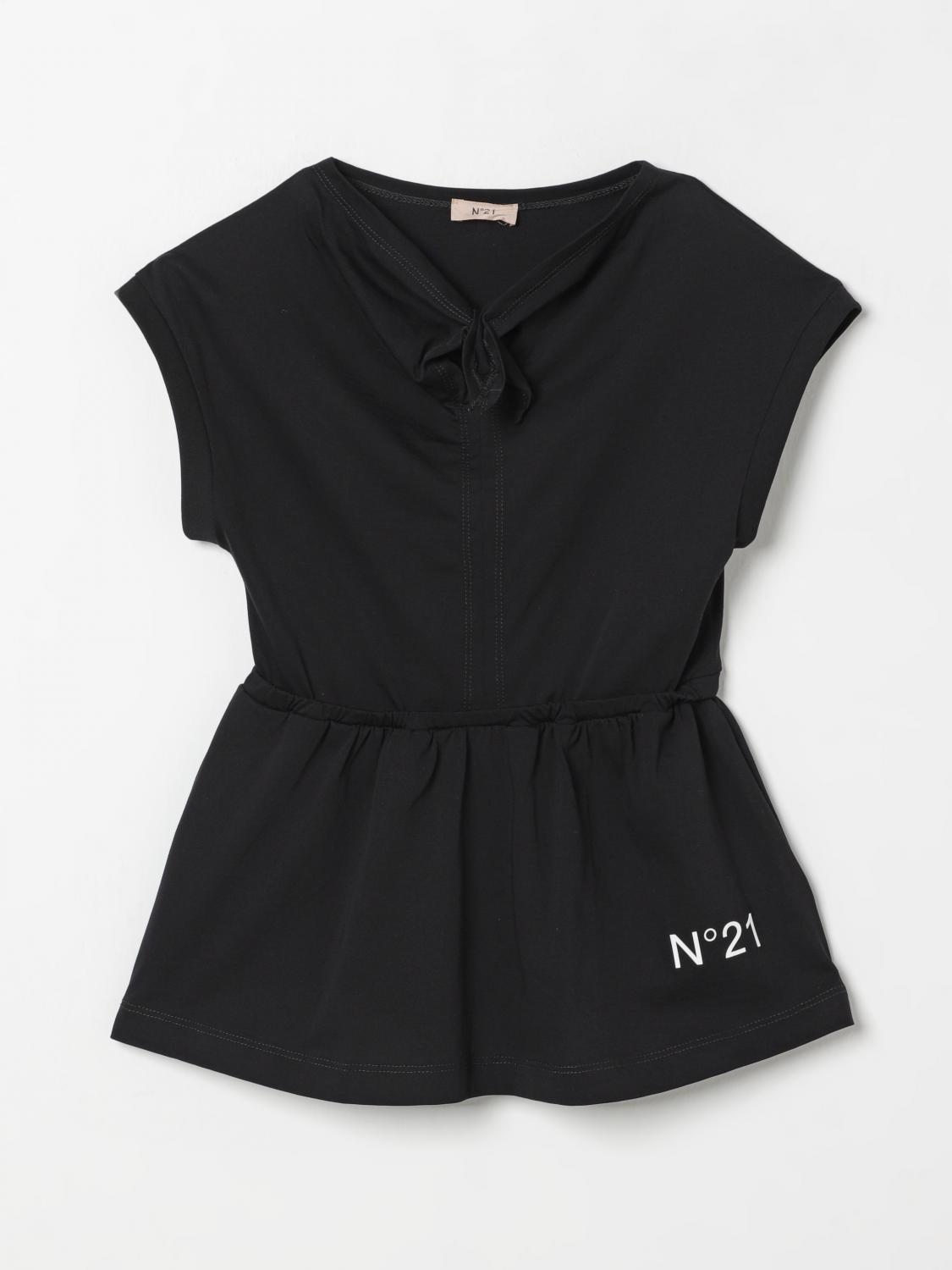 N°21 Dress N° 21 Kids Color Black In Black