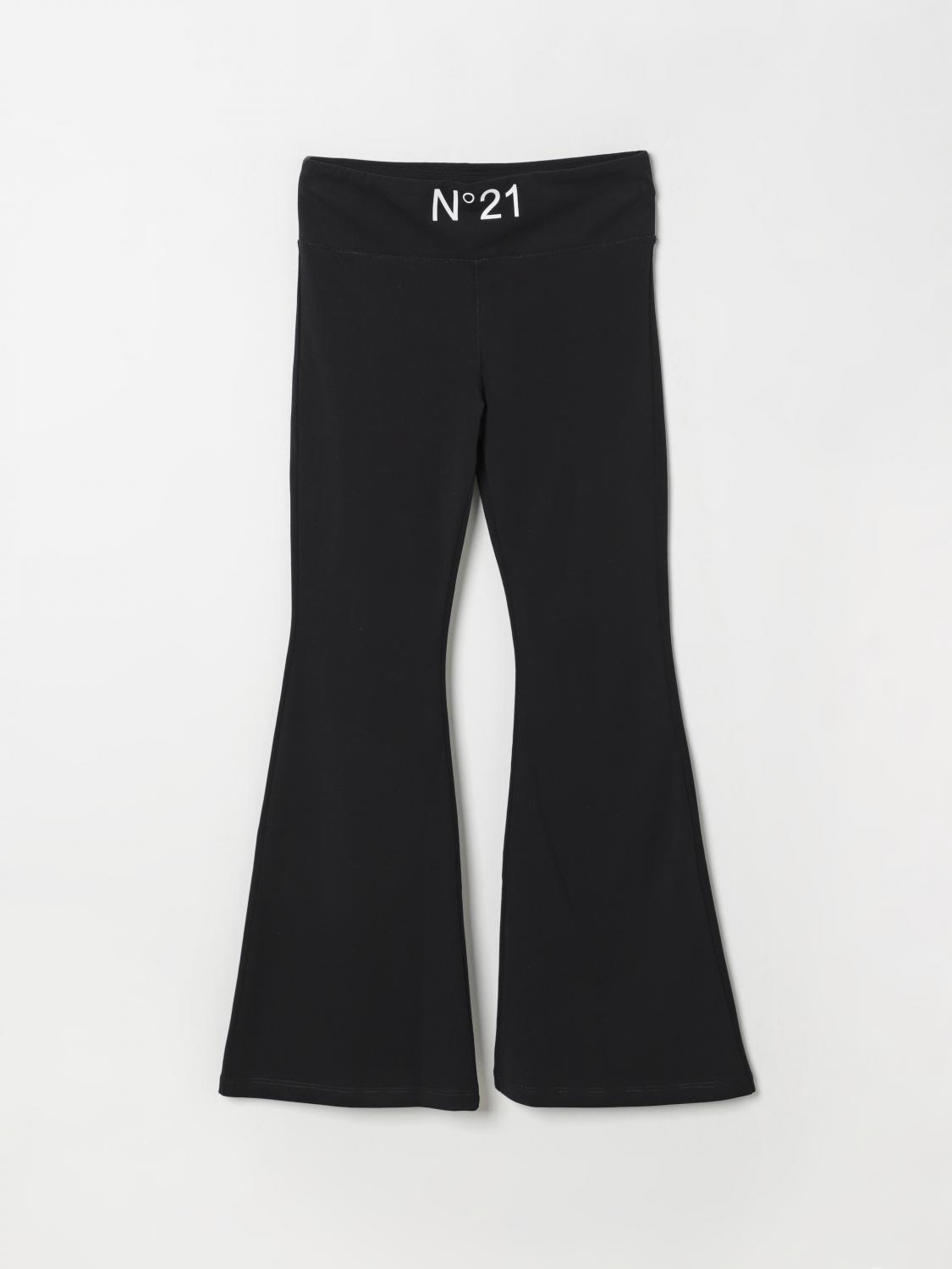 N°21 Bootcut Track Pants In Black
