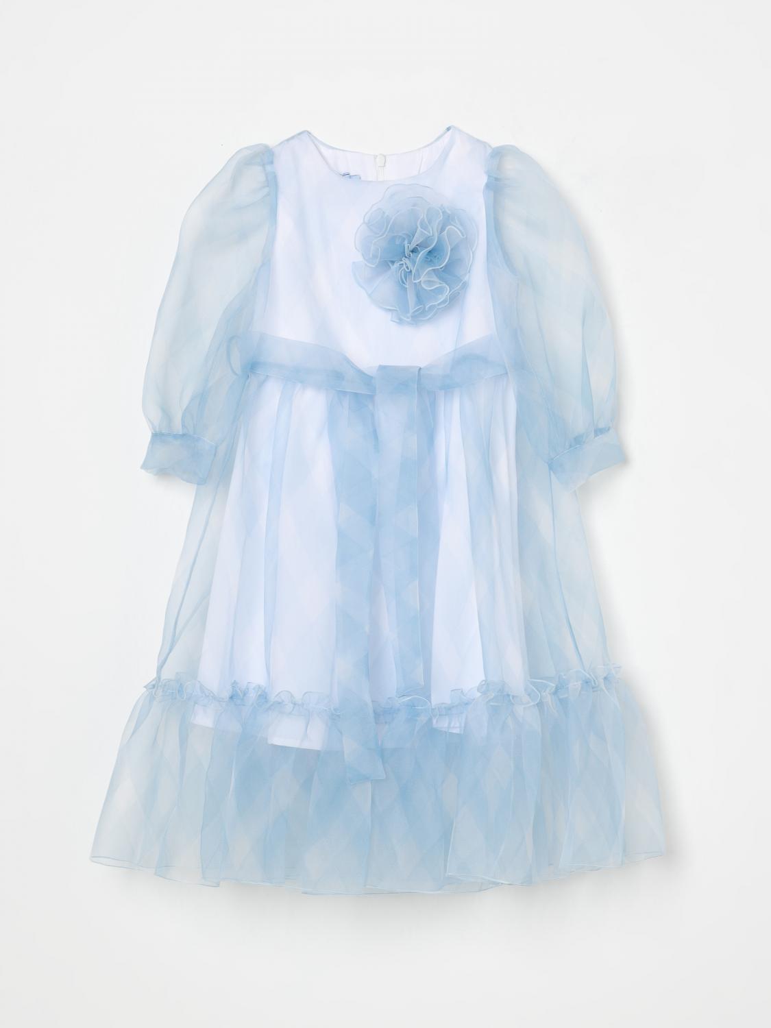 Mi Mi Sol Dress Kids Color Gnawed Blue In Gnawed Blue