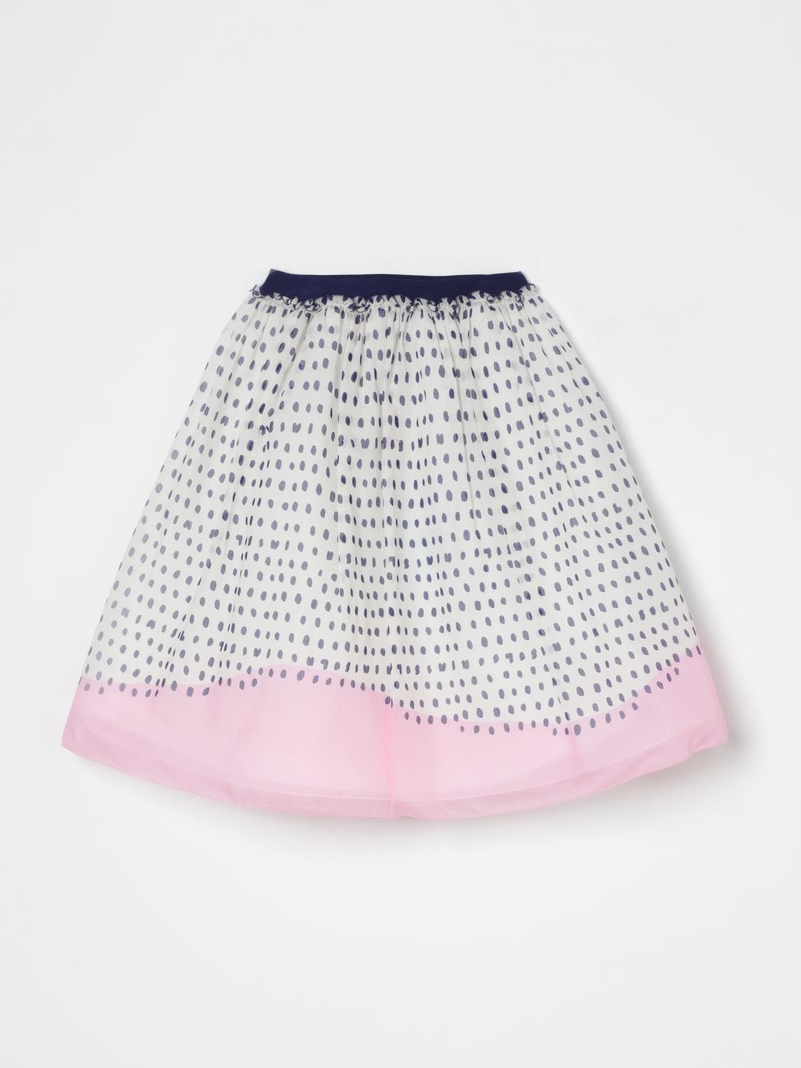 Mi Mi Sol Polka-dot Skirt In Multicolor
