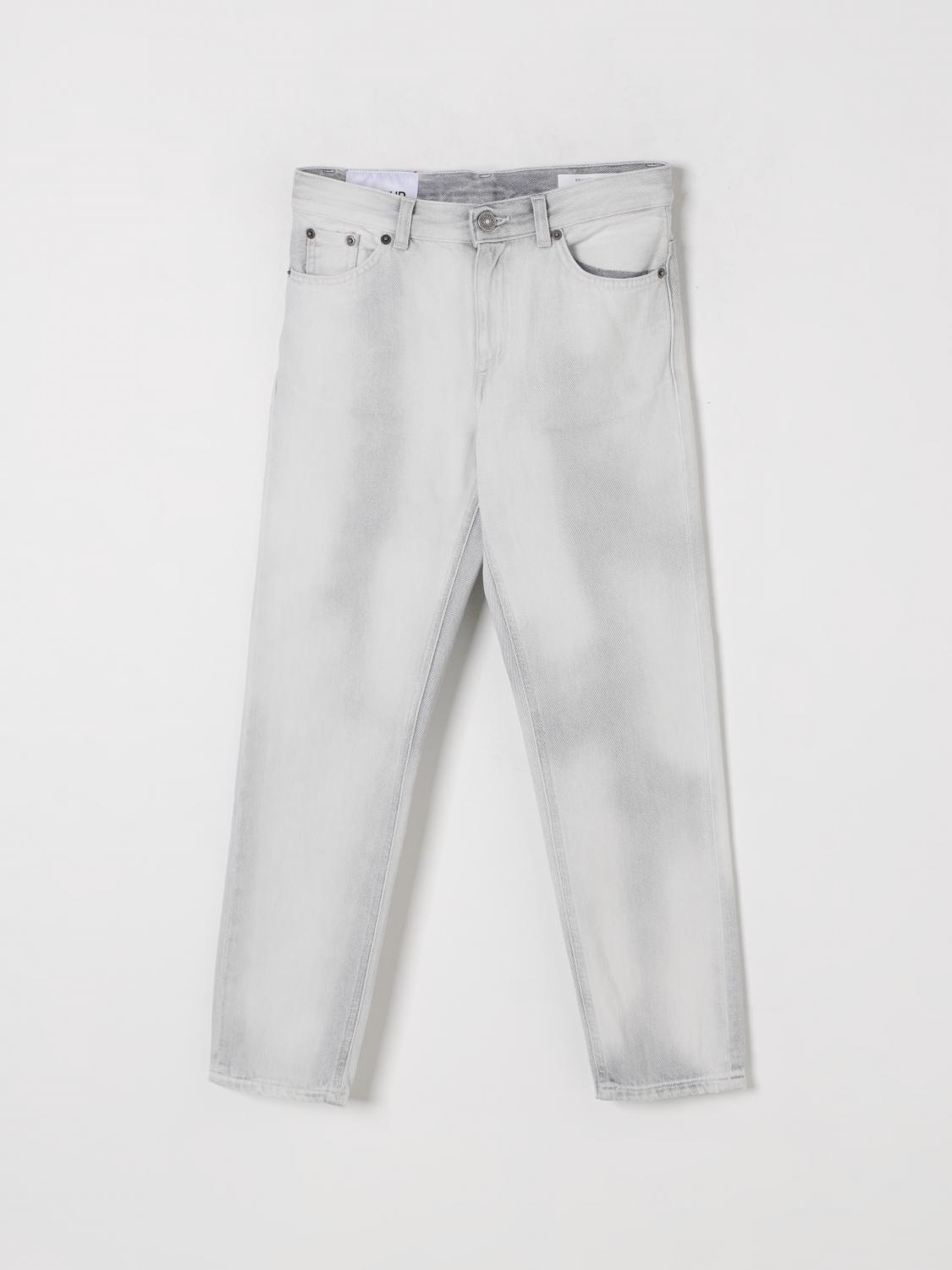 Dondup Tapered Jeans In Grey