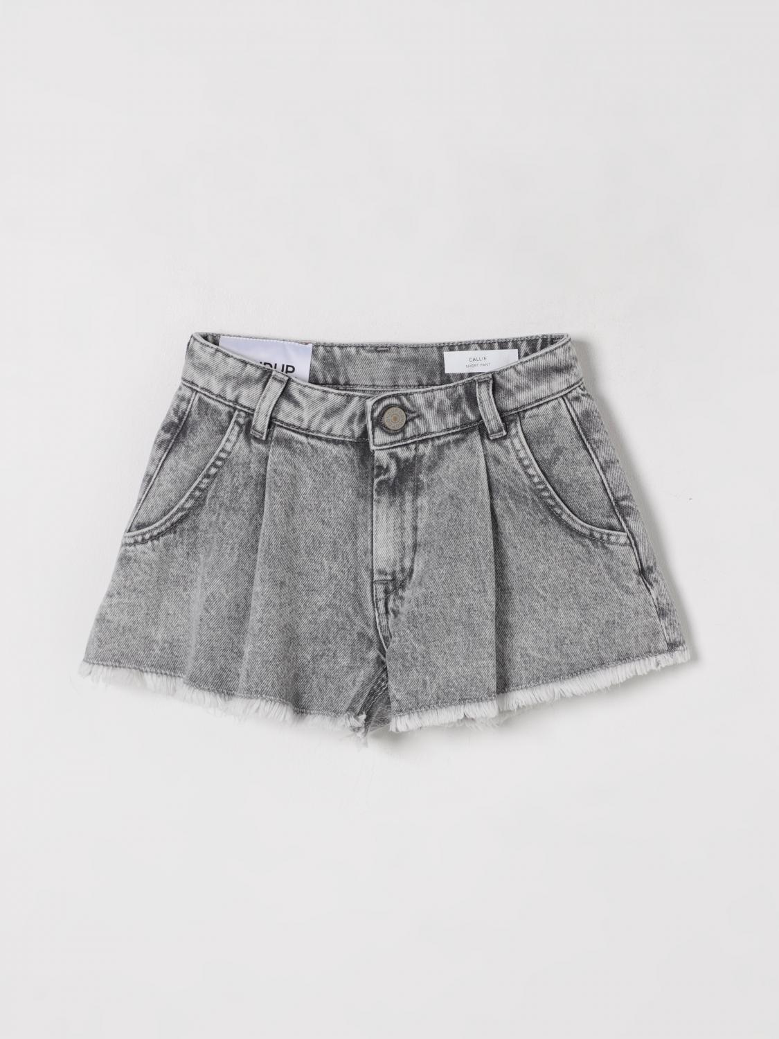 Dondup Short  Kids Kids Color Grey In Grey