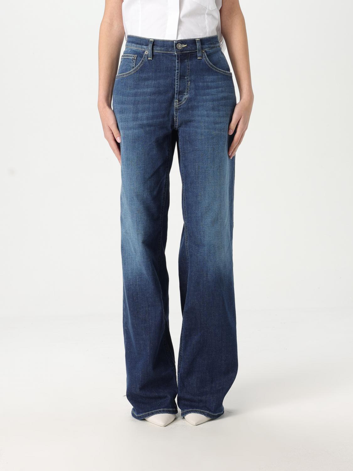 Dondup Jeans  Woman Color Blue In Blue