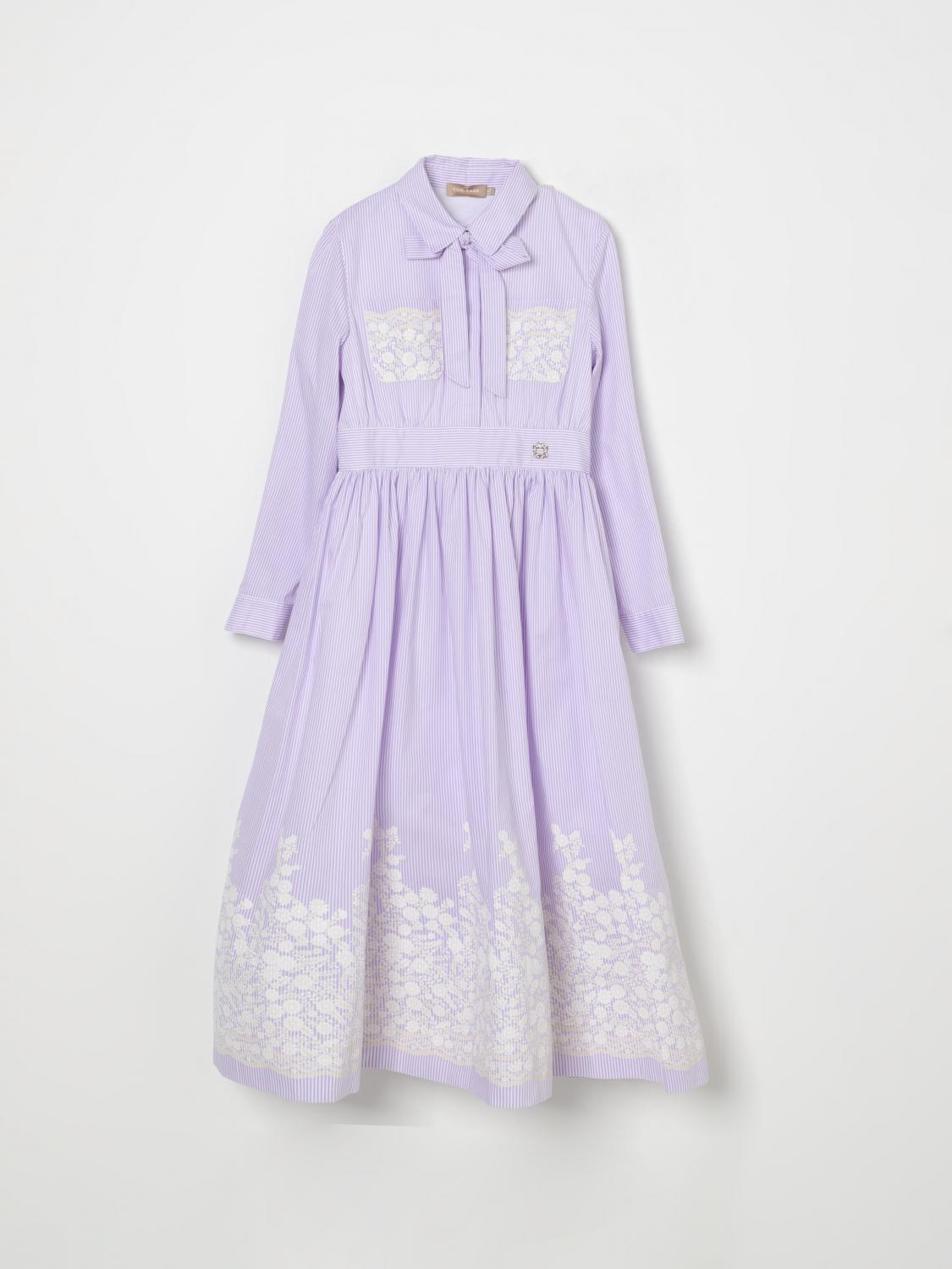 Elie Saab Dress Kids Color Lilac In Lilac