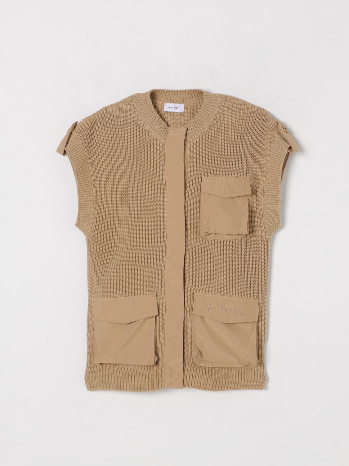 Pinko Jacket  Kids Color Beige In Beige