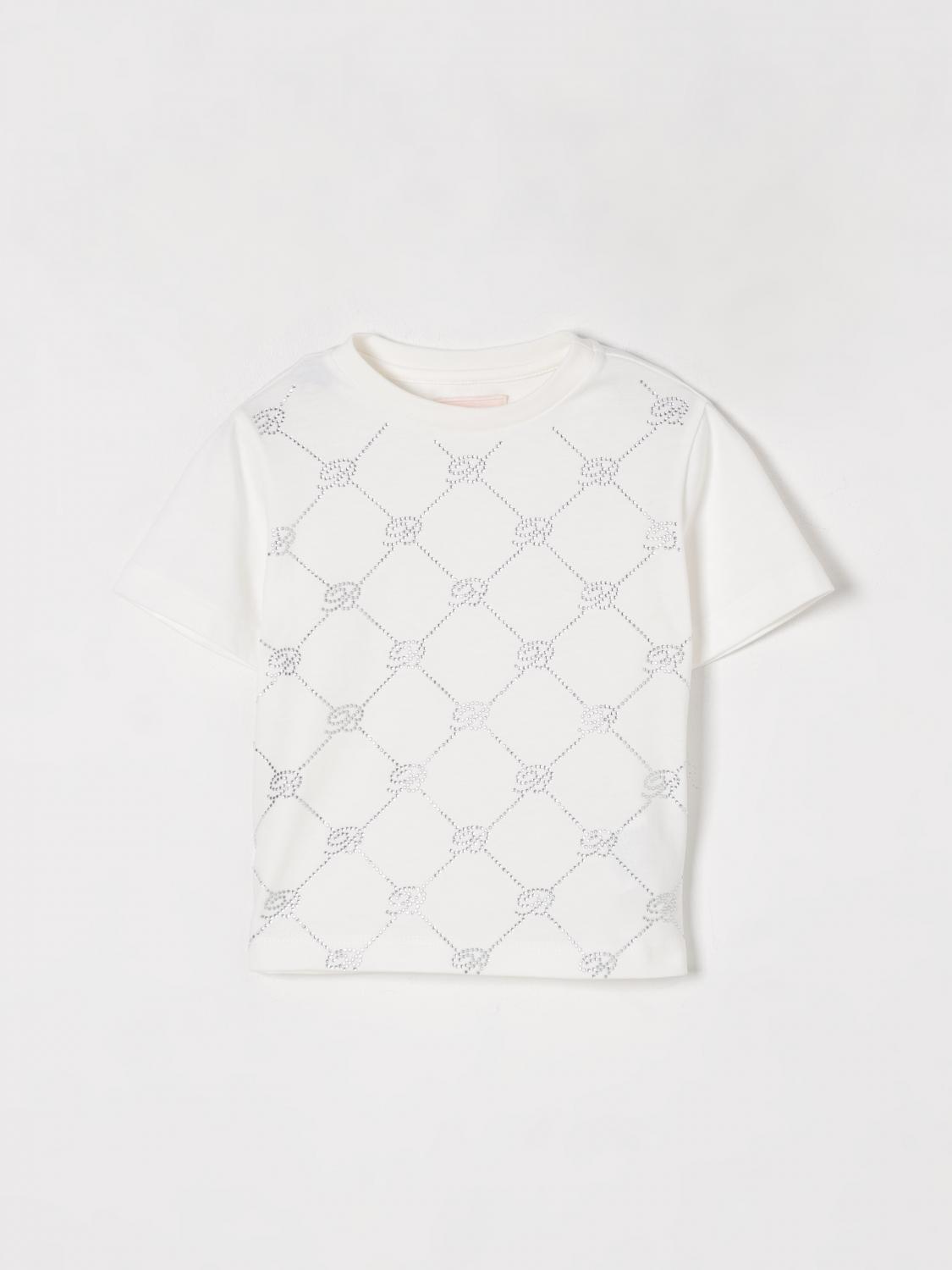 Miss Blumarine T-shirt Kids Color Ivory In Ivory