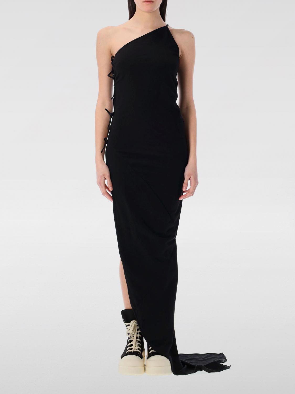 Rick Owens RICK OWENS DRKSHDW Dress Woman color Black　RICK OWENS DRKSHDW ドレス ウーマン カラー ブラック