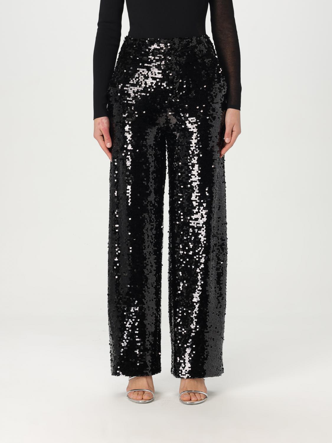 パンツ PHILOSOPHY DI LORENZO SERAFINI Woman Pants Black Philosophy Di Lorenzo Serafini Pants Woman Color Black