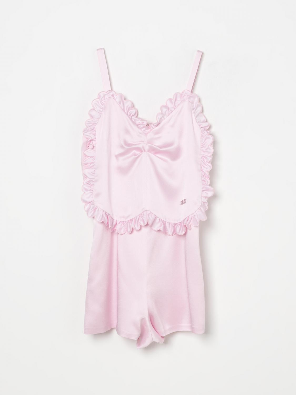 Elisabetta Franchi La Mia Bambina Tracksuit Kids Color Pink In Pink