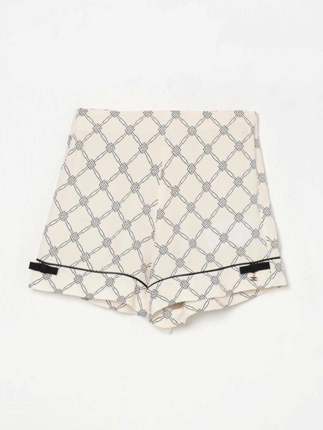 ELISABETTA FRANCHI LA MIA BAMBINA SHORT ELISABETTA FRANCHI LA MIA BAMBINA KIDS COLOR YELLOW CREAM G61875090