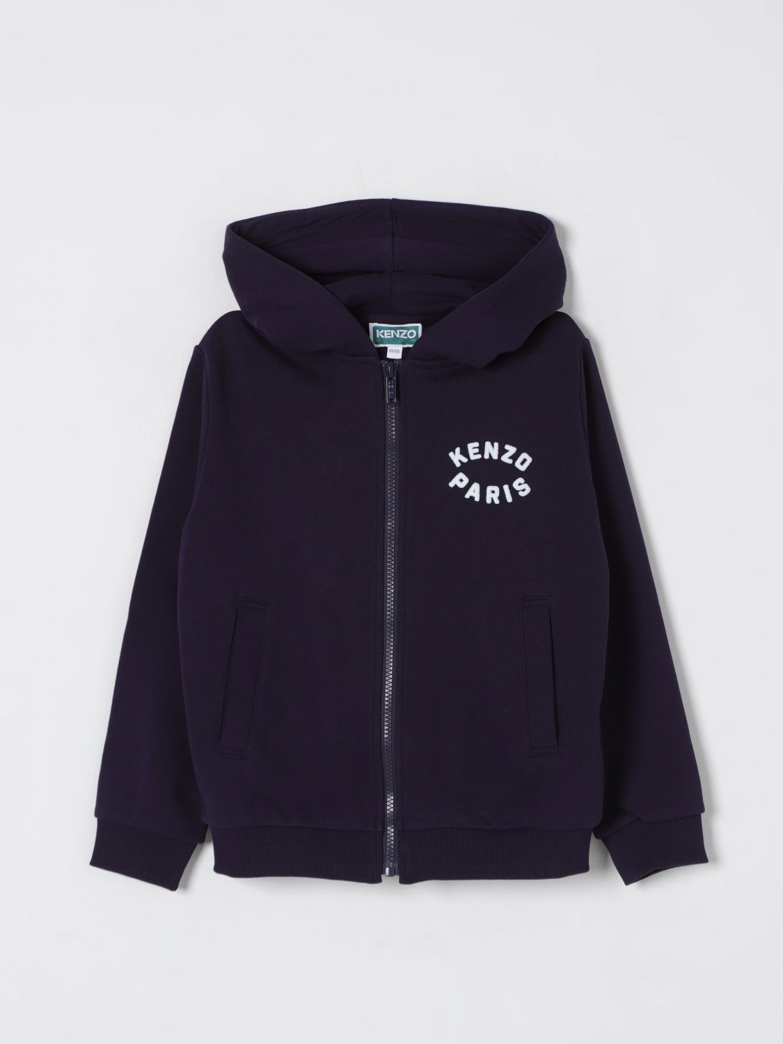 Kenzo Sweater Kids Kids Color Blue In Black