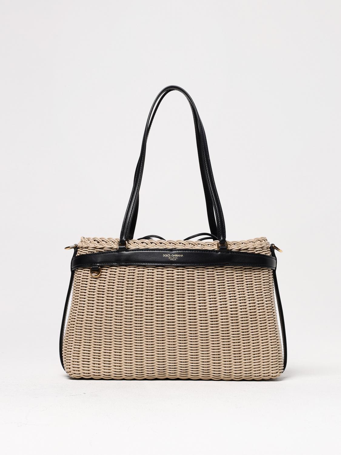 Shoulder Bag DOLCE & GABBANA Woman color Beige
