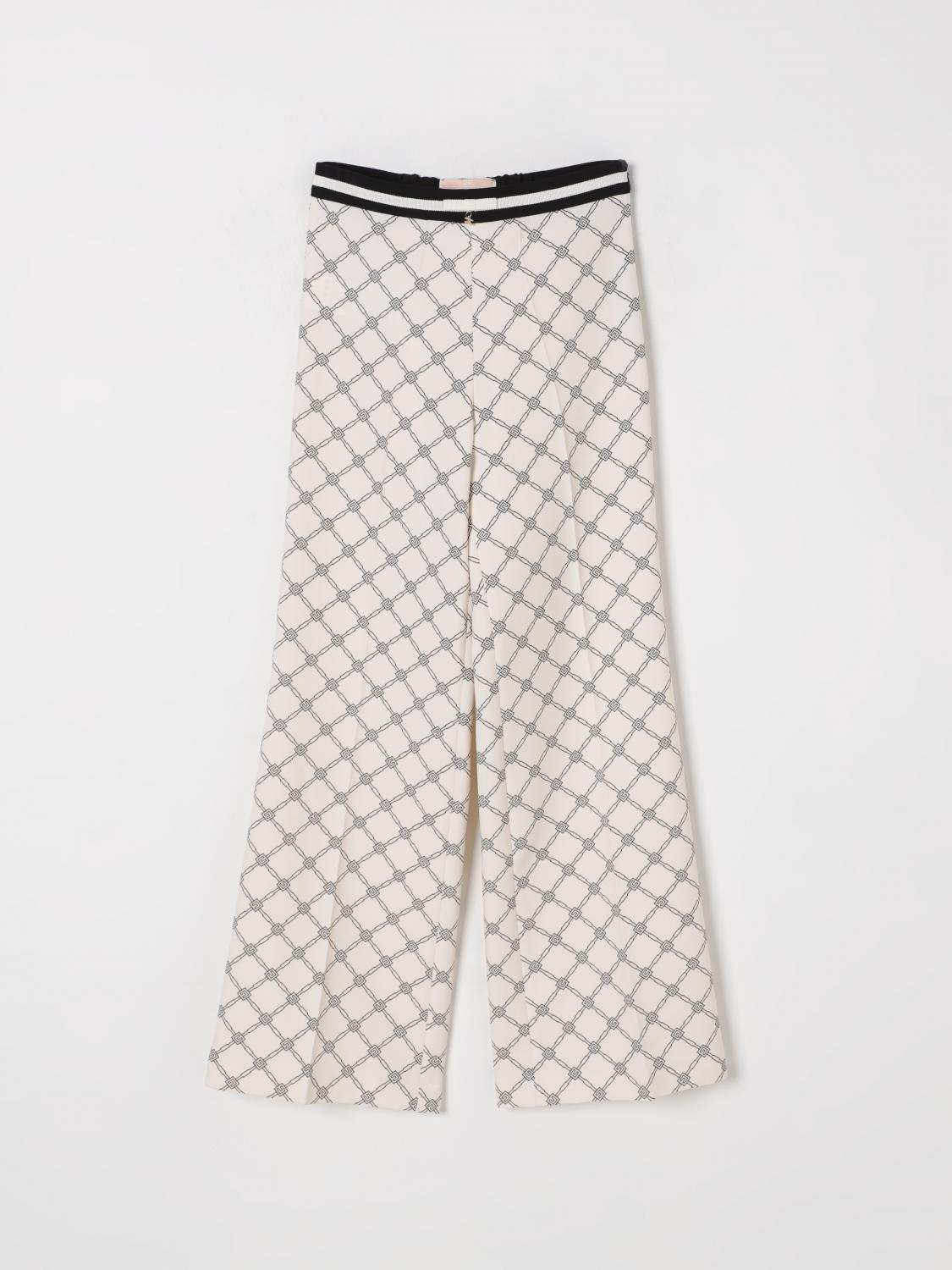 Elisabetta Franchi La Mia Bambina Pants Kids Color Butter In Butter