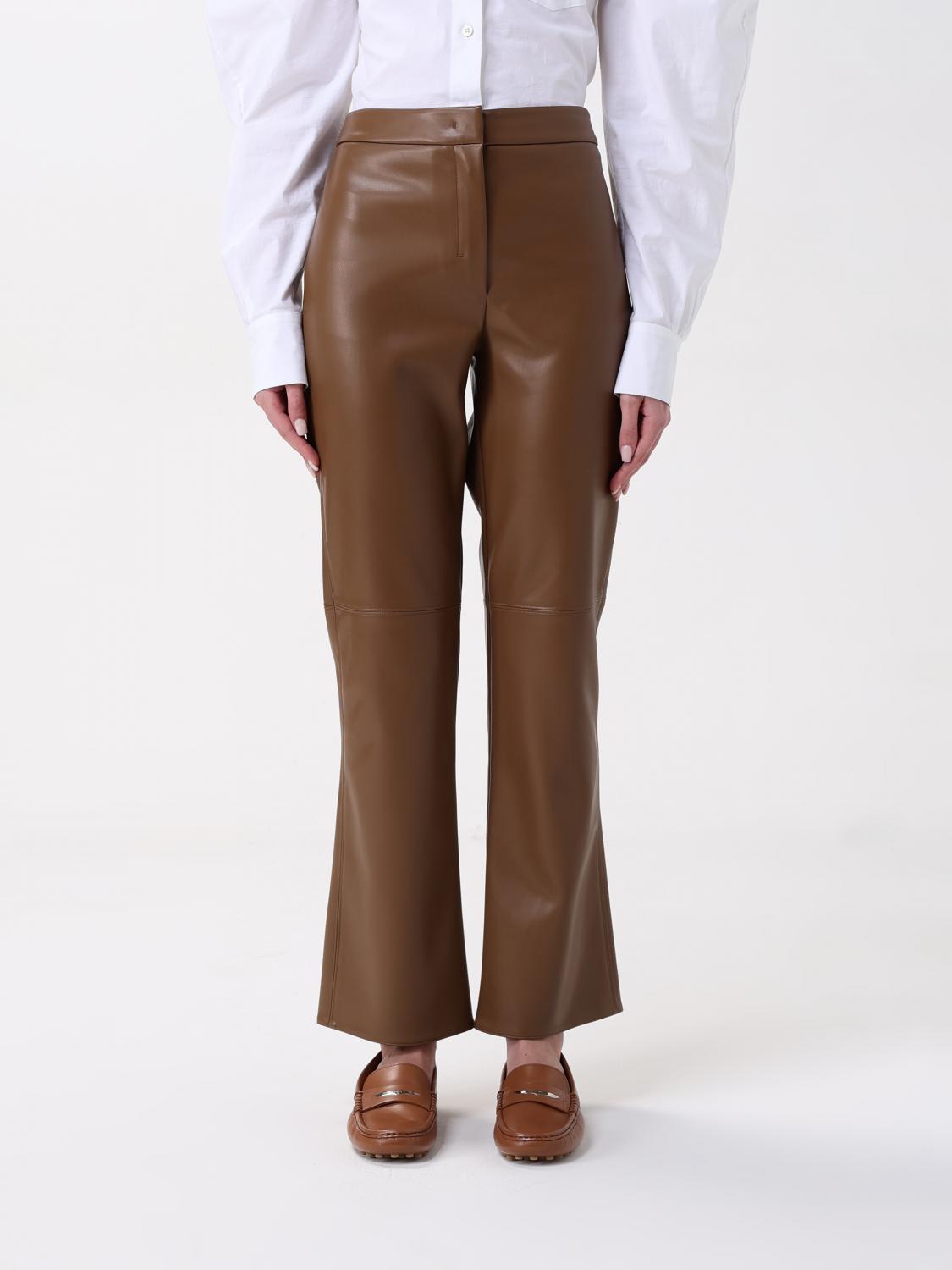 Shop 's Max Mara Pants Woman Color Brown