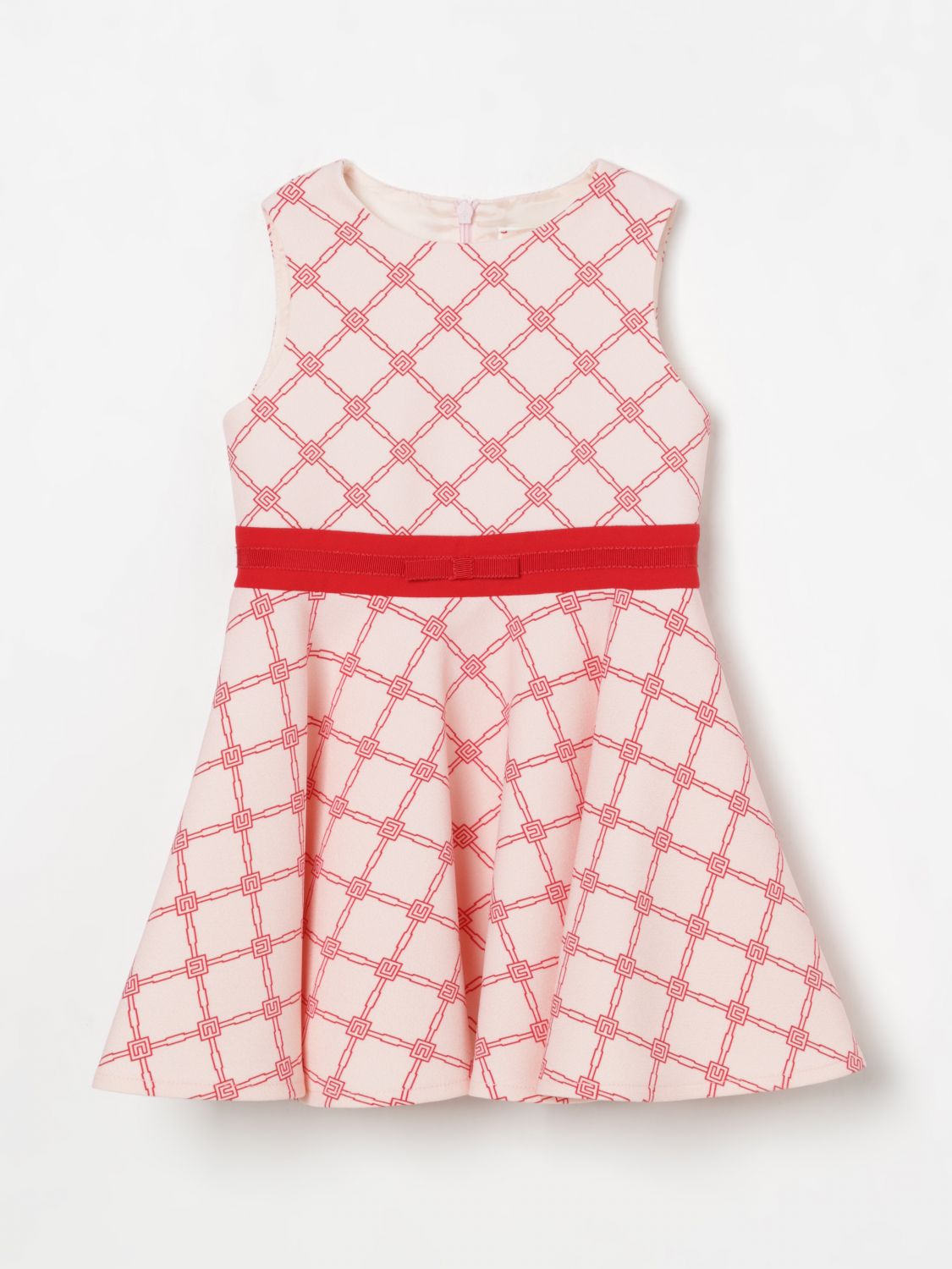 Shop Elisabetta Franchi La Mia Bambina Dress Kids Color Pink
