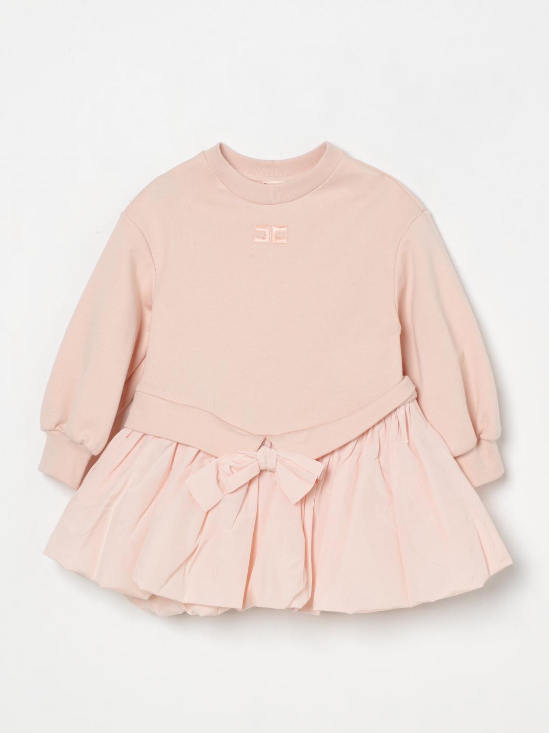 Shop Elisabetta Franchi La Mia Bambina Romper Kids Color Pink