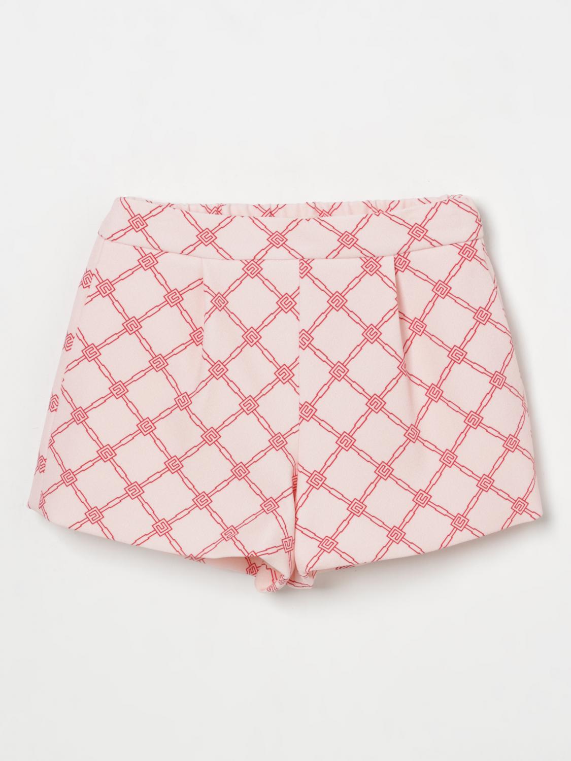 Elisabetta Franchi La Mia Bambina Short Kids Color Pink In Pink