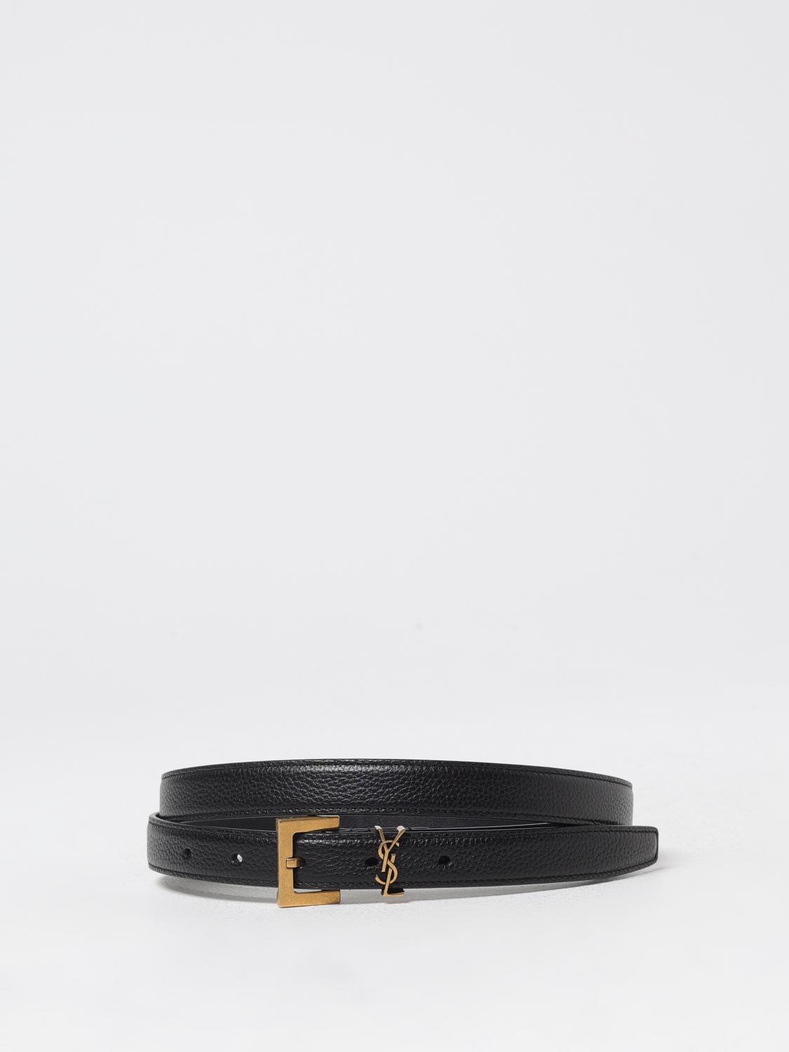 Saint Laurent SAINT LAURENT Belt Men color Black　サンローラン ベルト メンズ カラー ブラック