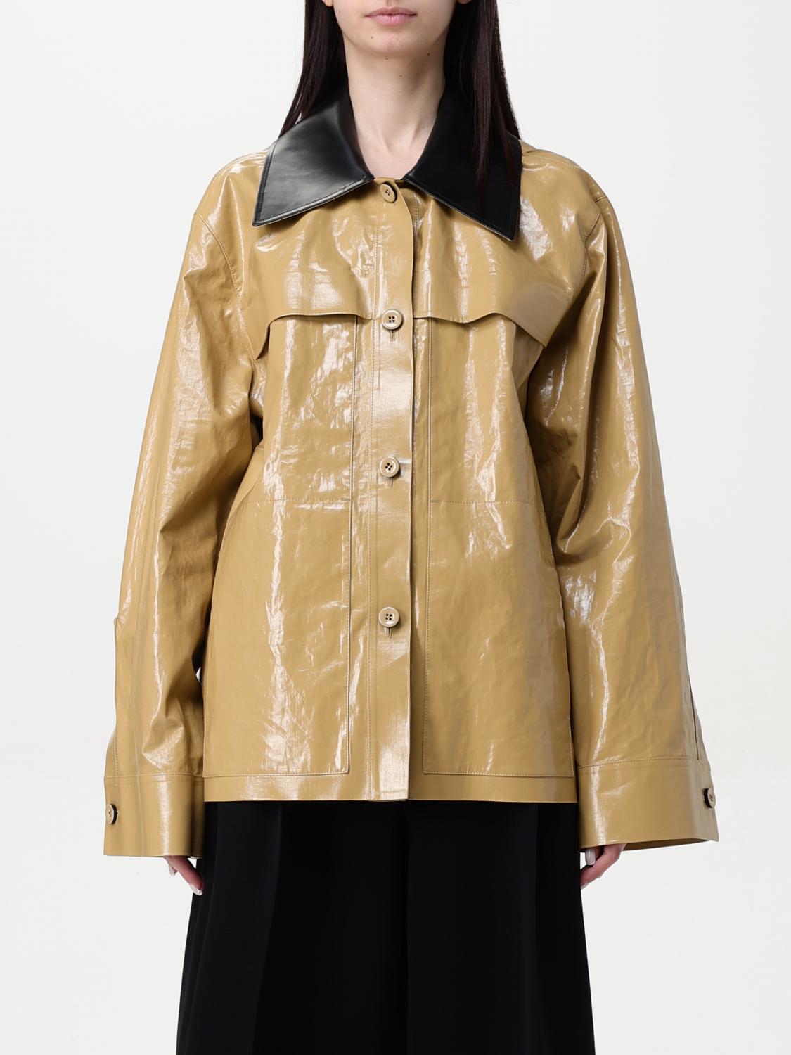 Jil Sander Jacket Woman Color Beige In Beige