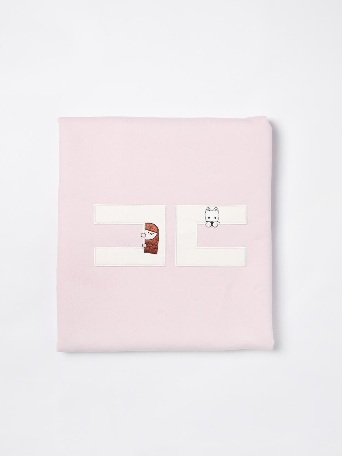 Elisabetta Franchi La Mia Bambina Blanket Kids Color Quartz In Quartz