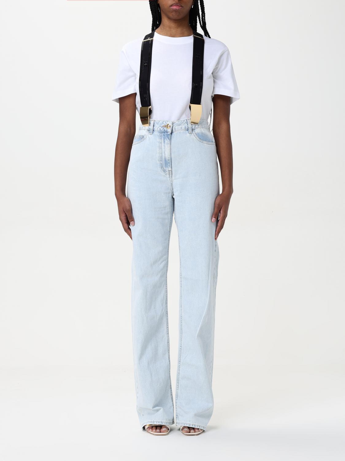 Elisabetta Franchi Jeans  Woman Color Denim In Denim