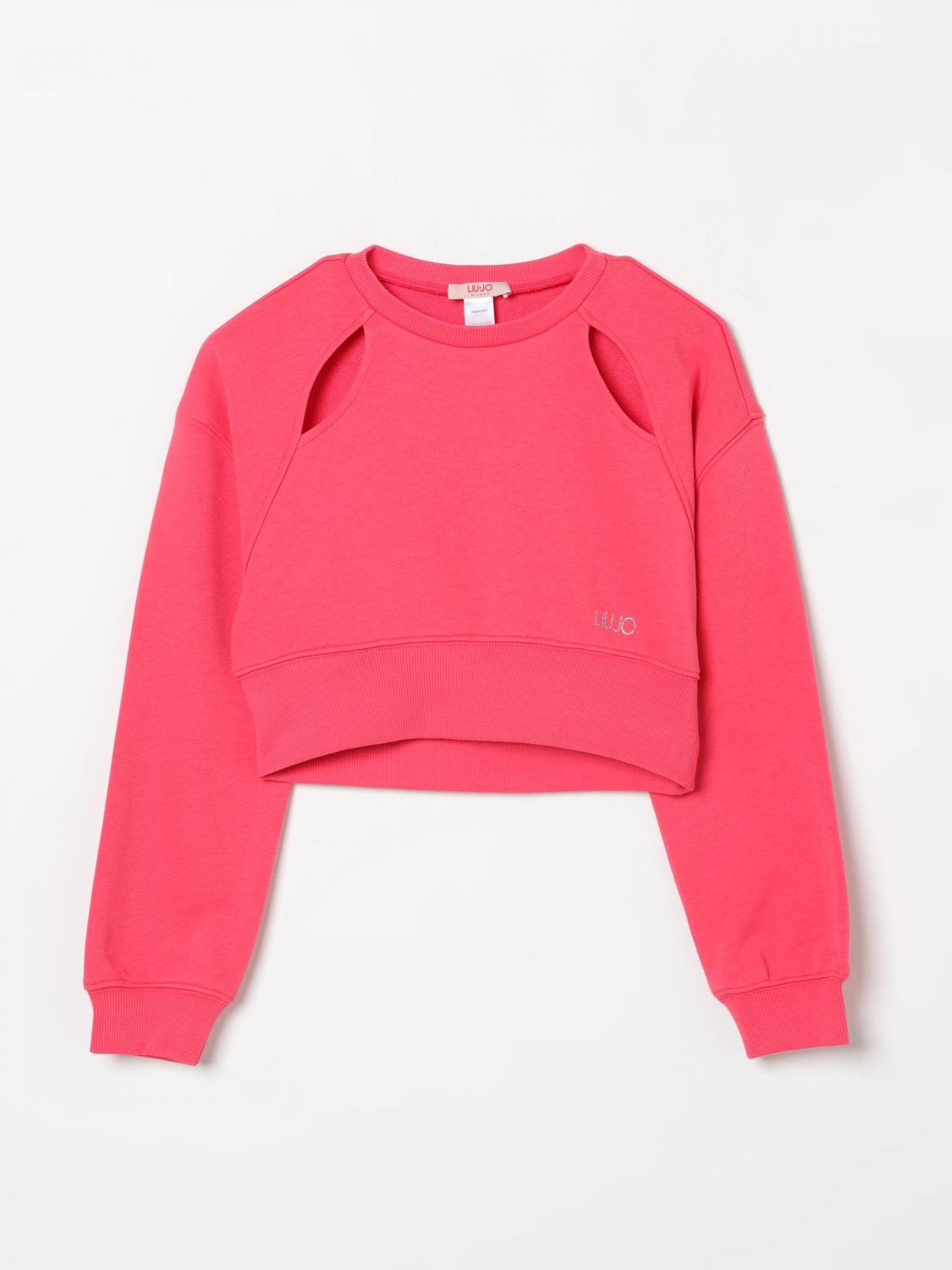 LIU •JO SWEATER LIU JO KIDS COLOR STRAWBERRY G62140110