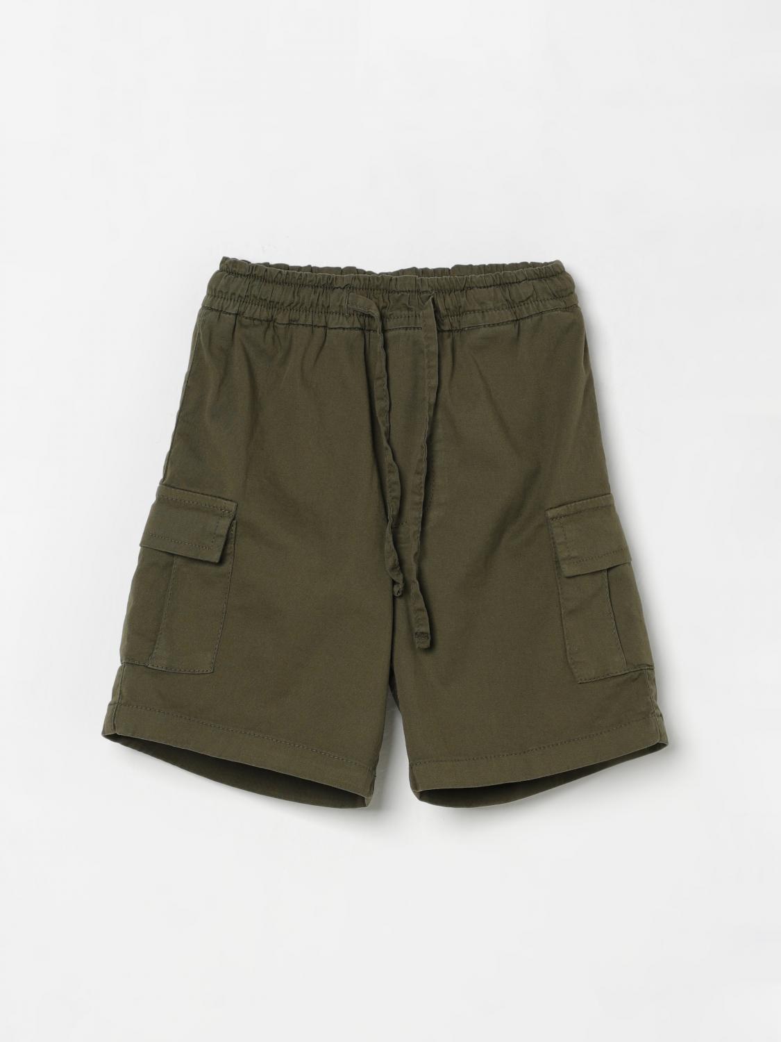 Manuel Ritz Shorts Kids Color Military In Military