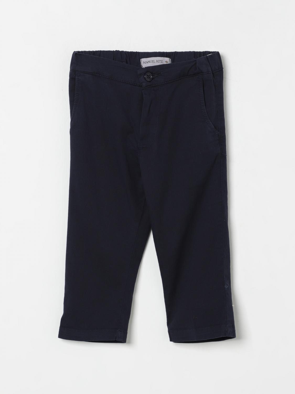 Manuel Ritz Pants  Kids Color Blue In Blue