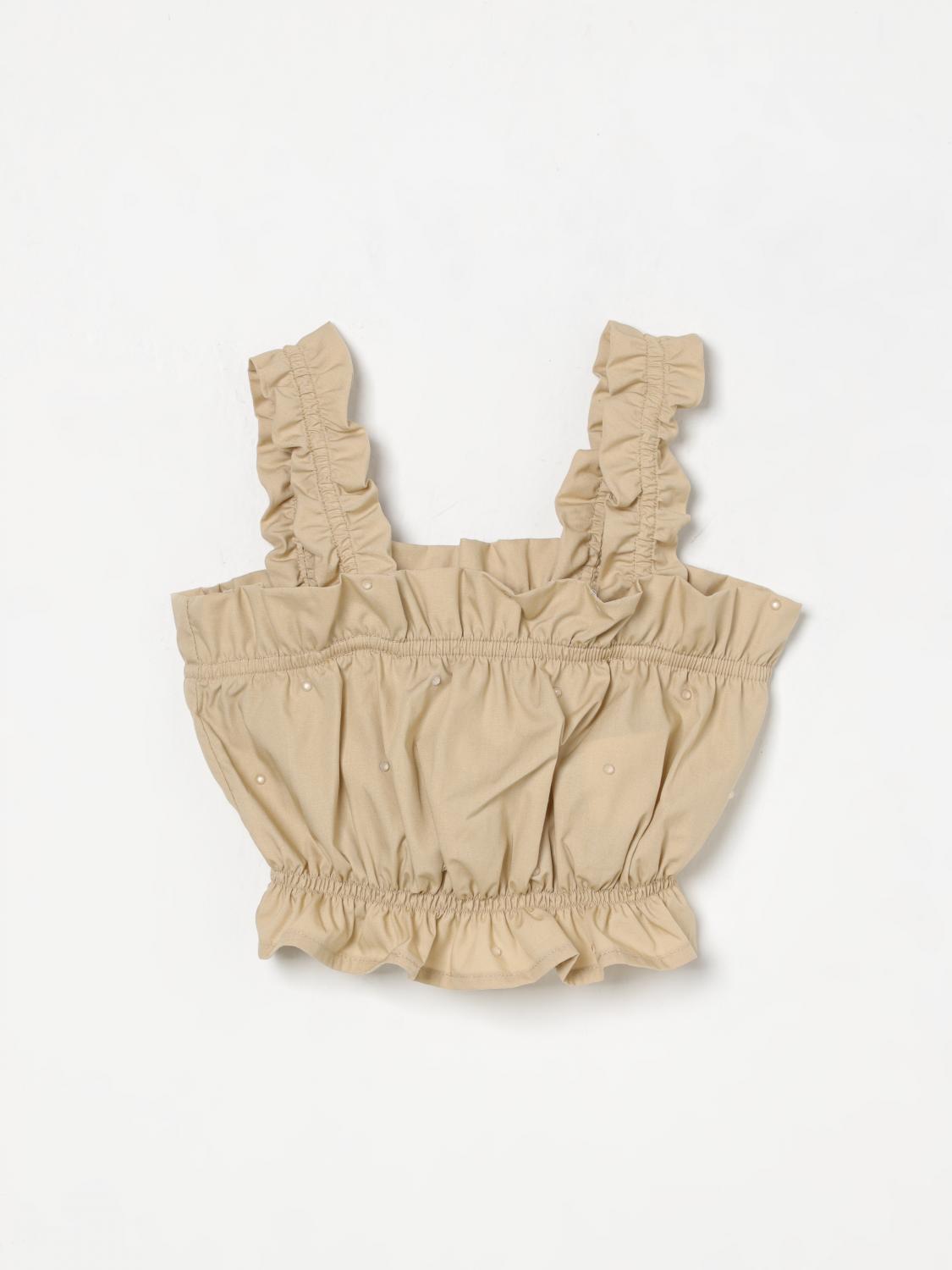 Dondup Top  Kids Kids Color Camel In Camel
