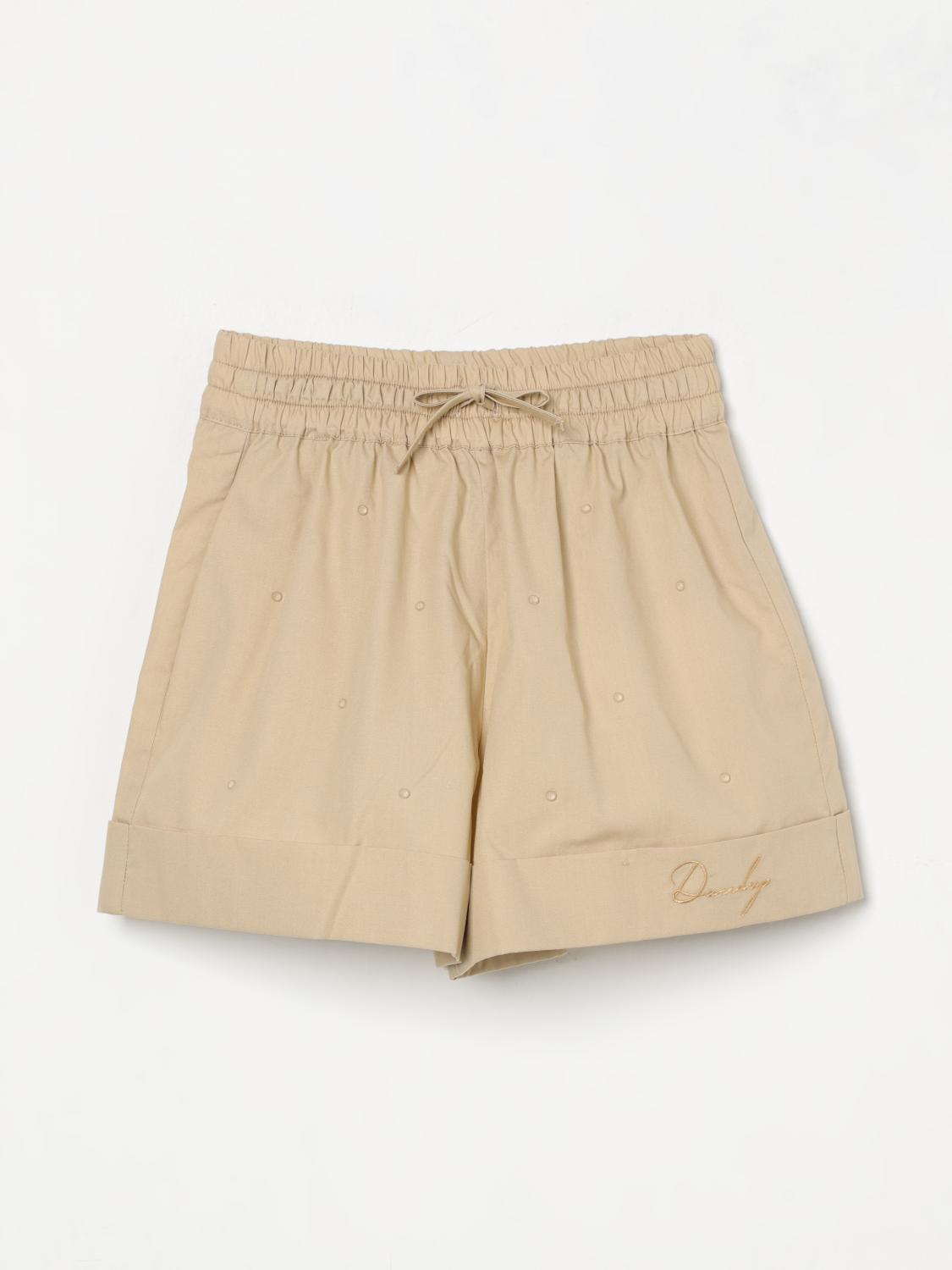 Dondup Short Kids Kids Color Camel In Camel