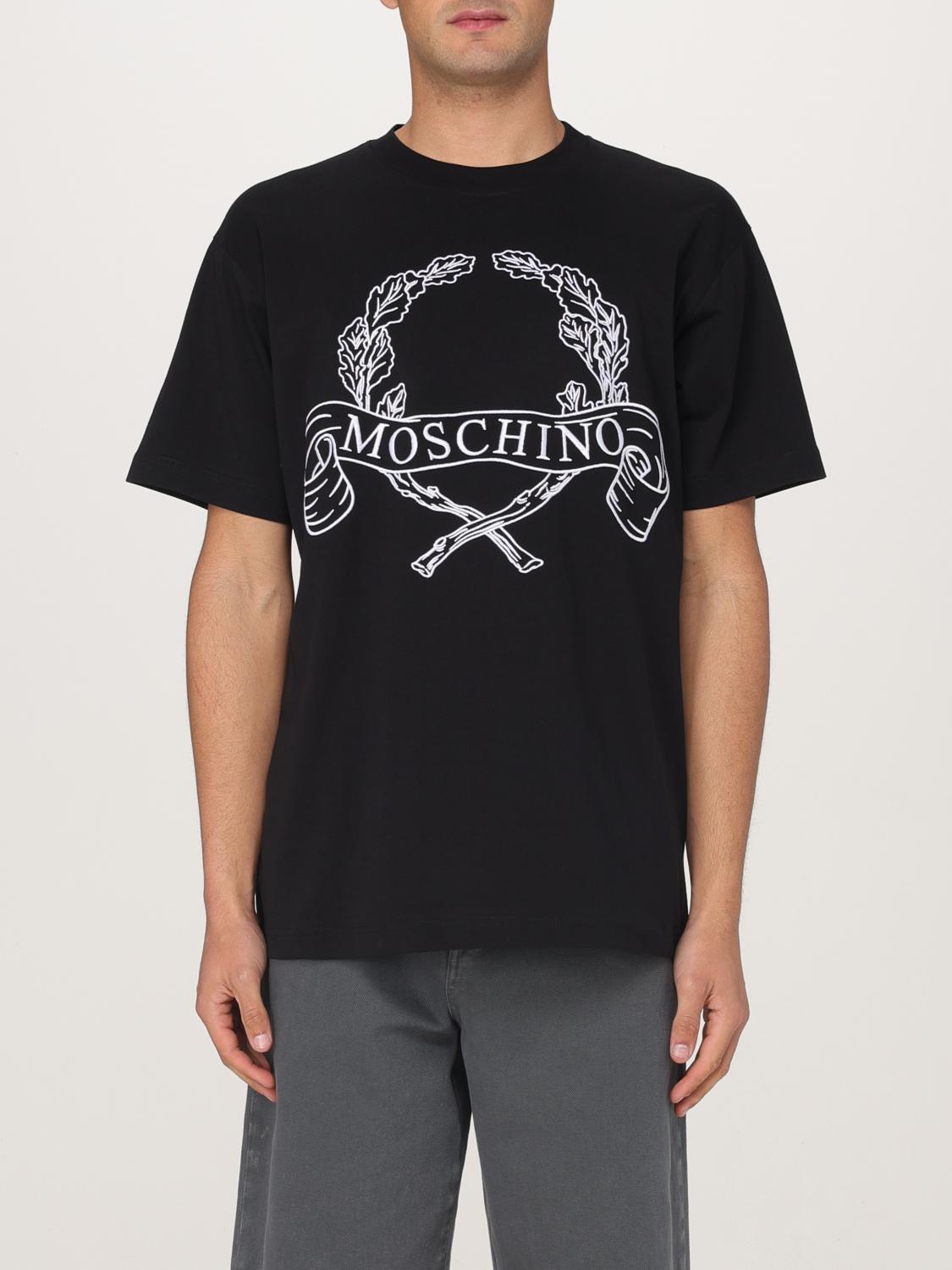 Moschino T-shirt Couture Men Color Black In Black