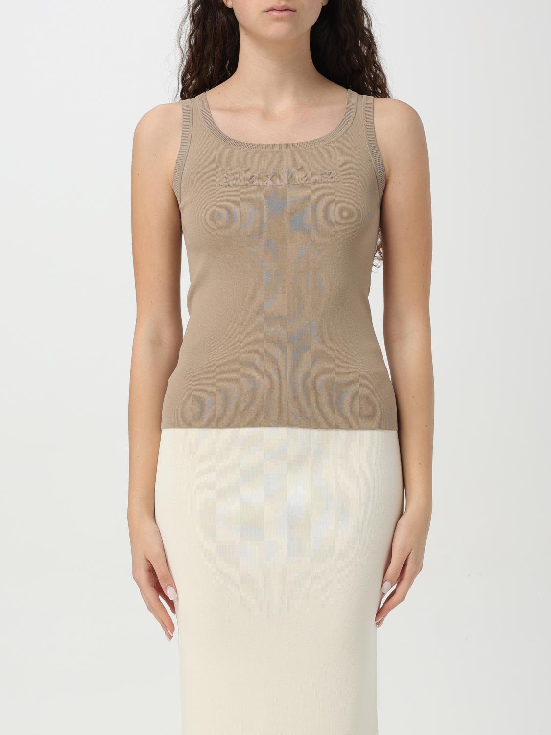 MAX MARA TOP MAX MARA WOMAN COLOR BEIGE G62277022