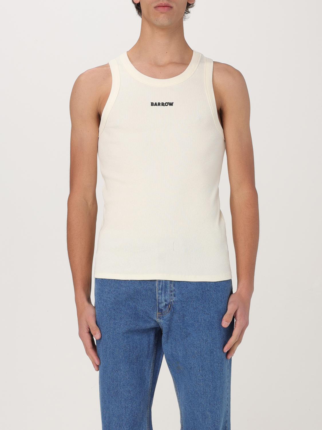 Barrow Tank Top  Men Color Cream In Cream