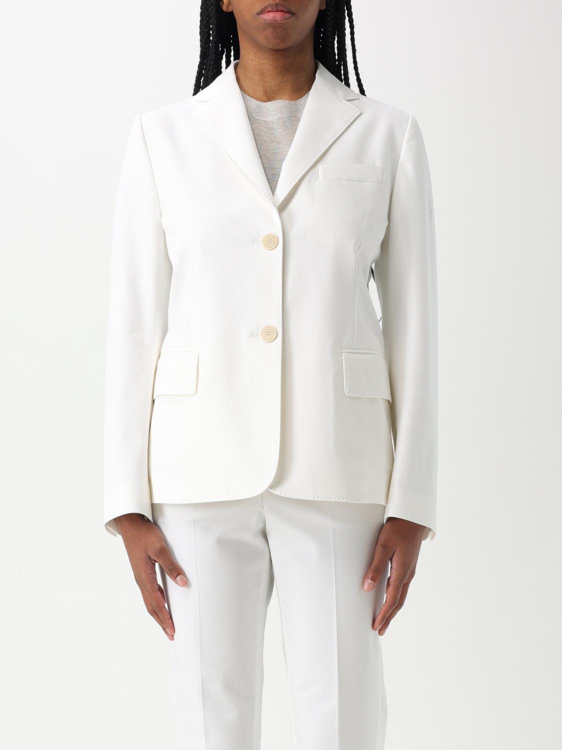 Slowear Blazer Woman Color White In White