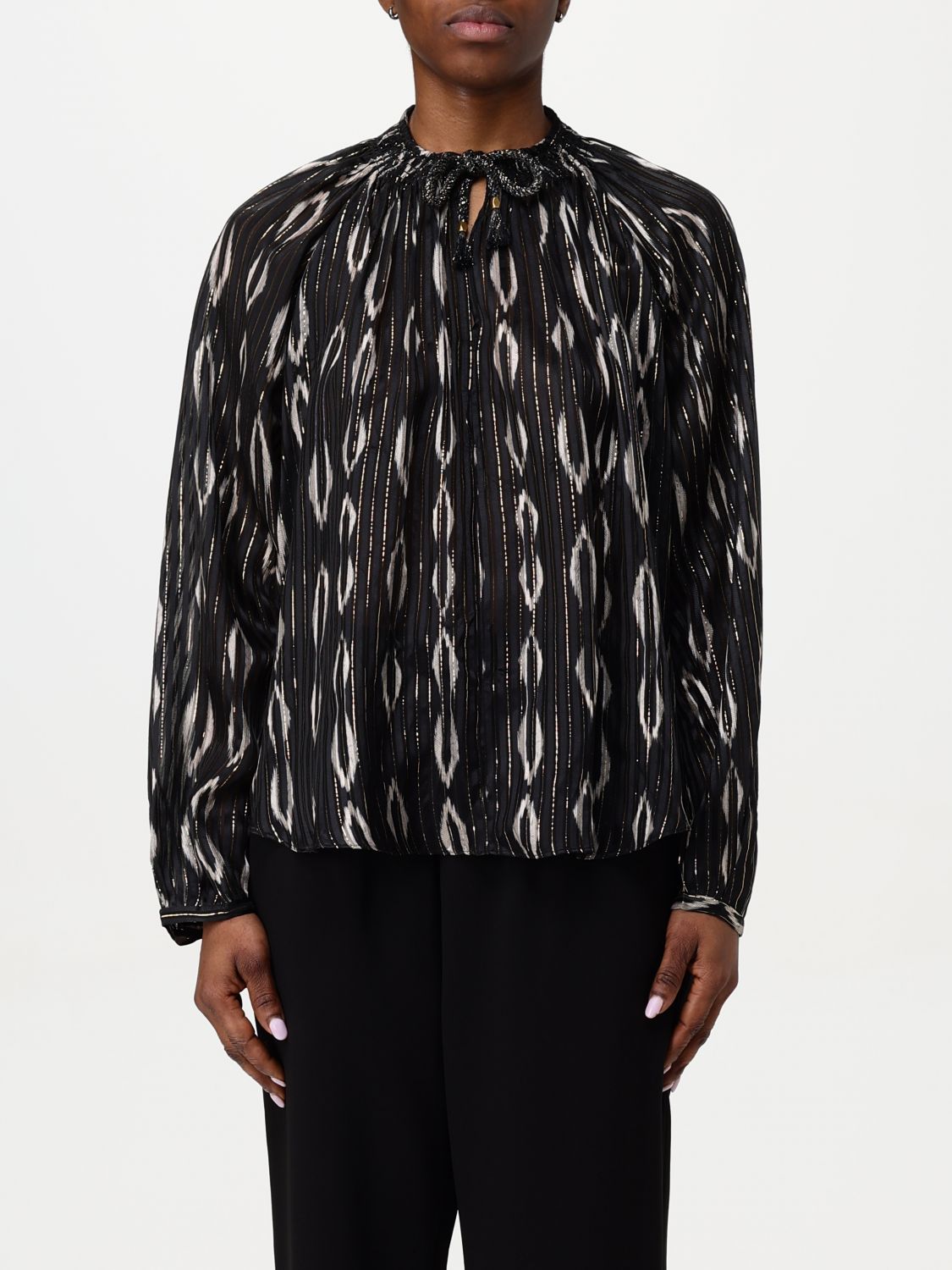 Shop Isabel Marant Top Woman Color Black