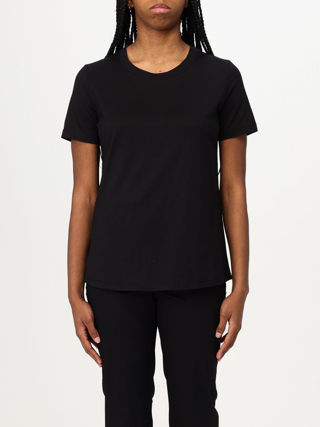 Shop 's Max Mara T-shirt Woman Color Black